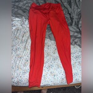 Lululemon Red Legging, 28”, size 12